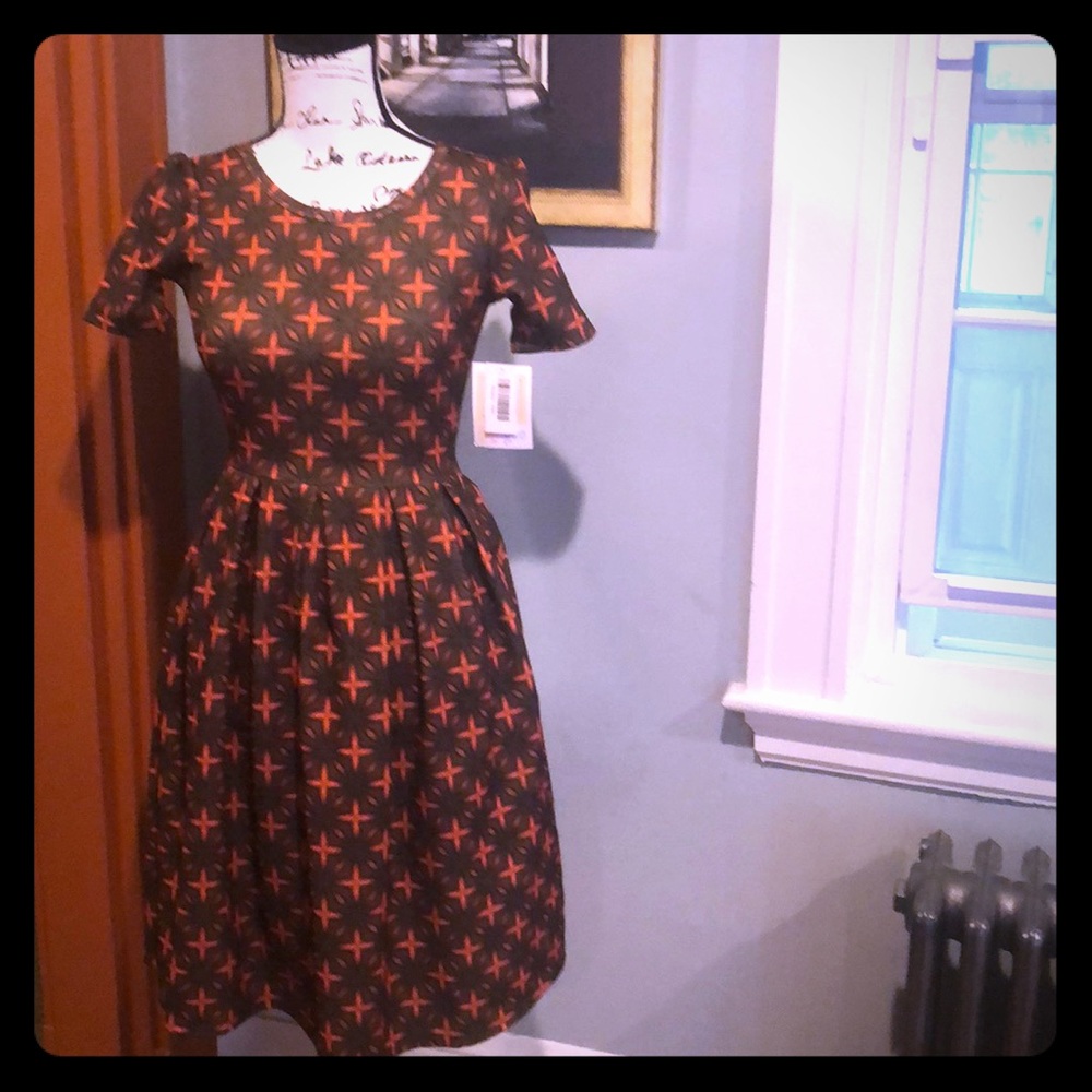 LuLaRoe "Amelia" Dress (XXS)